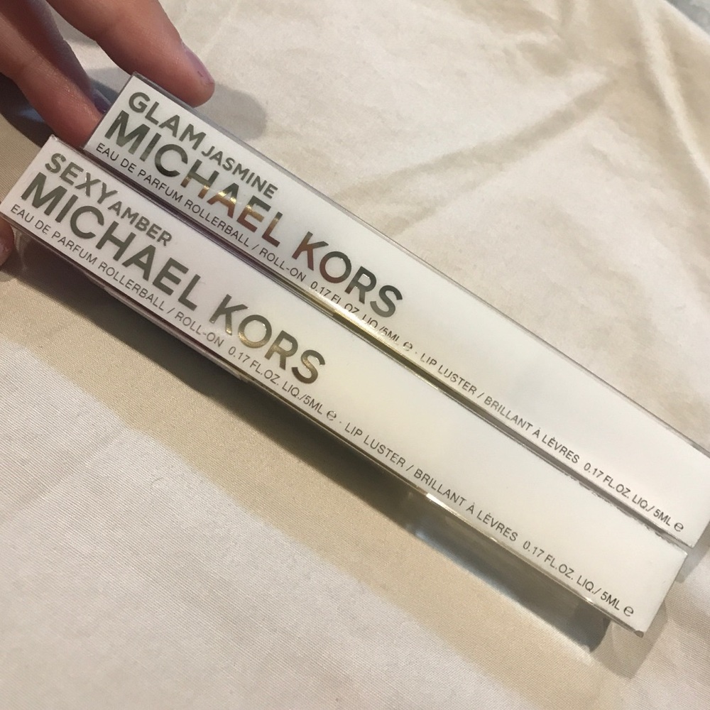 MICHAEL KORS PERFUME AND LIP GLOSS SETS!